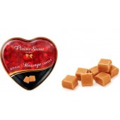 Массажная свеча с ароматом карамели Bougie Massage Candle - 35 мл. - Plaisir Secret - купить с доставкой во Владикавказе