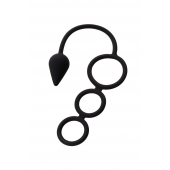 Тройное эрекционное кольцо с анальным хвостом Drop S-size - Erotist Adult Toys - во Владикавказе купить с доставкой