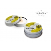 Массажная свеча Petits Joujoux Waikiki Beach с ароматом кокоса и ананаса - 33 гр. - MyStim - купить с доставкой во Владикавказе