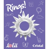 Прозрачное эрекционное кольцо Rings Cristal - Lola Games - во Владикавказе купить с доставкой