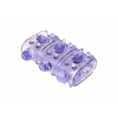 Фиолетовая насадка на пенис Rings Armour - Lola Games - во Владикавказе купить с доставкой