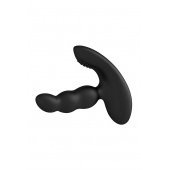 Черный силиконовый стимулятор простаты Levett Nitoc с пультом ДУ - Levett - во Владикавказе купить с доставкой