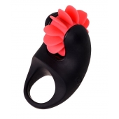 Чёрно-красное эрекционное виброкольцо Erotist - Erotist Adult Toys - во Владикавказе купить с доставкой