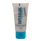 Гель-смазка на водной основе для чувствительной кожи Superglide - 30 мл. - HOT - купить с доставкой во Владикавказе