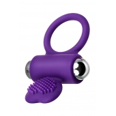 Фиолетовое виброкольцо с ресничками JOS PERY - JOS - во Владикавказе купить с доставкой