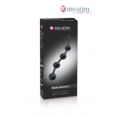 Большая анальная цепочка для электростимуляции Booty Garland L - 40 см. - MyStim - купить с доставкой во Владикавказе