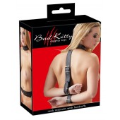 Фиксация на шею и запястья Bad Kitty Neck and Hand Restraints - Orion - купить с доставкой во Владикавказе