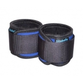 Сине-черные неопреновые наручники - Sitabella - купить с доставкой во Владикавказе