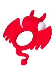 Красное эрекционное кольцо на пенис JOS COCKY DEVIL - JOS - во Владикавказе купить с доставкой
