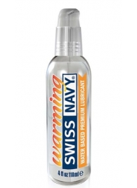 Разогревающий лубрикант на водной основе Swiss Navy Warming Lube - 118 мл. - Swiss navy - купить с доставкой во Владикавказе