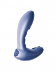 Синий стимулятор простаты с вибрацией Wonder Touch Blue - Lola Games - во Владикавказе купить с доставкой