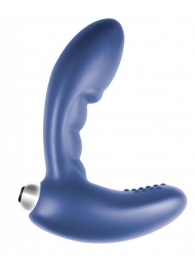 Синий стимулятор простаты с вибрацией Wonder Touch Blue - Lola Games - во Владикавказе купить с доставкой