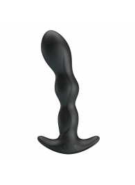 Черный анальный стимулятор простаты с вибрацией Special Anal Massager - 14,5 см. - Baile - во Владикавказе купить с доставкой