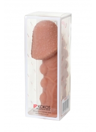 Насадка на фаллос с пузыриками, венками и ребристостью KOKOS Extreme Sleeve 09 - 12,7 см. - KOKOS - во Владикавказе купить с доставкой