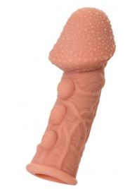 Насадка на фаллос с пузыриками, венками и ребристостью KOKOS Extreme Sleeve 09 - 12,7 см. - KOKOS - во Владикавказе купить с доставкой