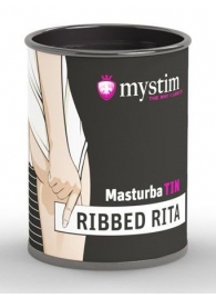 Компактный мастурбатор MasturbaTIN Ribbed Rita - MyStim - во Владикавказе купить с доставкой