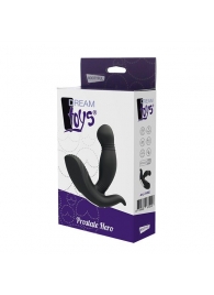 Черный вибромассажер простаты PROSTATE HERO - Dream Toys - во Владикавказе купить с доставкой