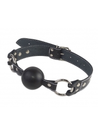 Кляп-шар классической формы и конструкции из натуральной кожи - Sitabella - купить с доставкой во Владикавказе