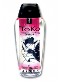 Лубрикант с ароматом клубники и шампанского - 165 мл. - Shunga - купить с доставкой во Владикавказе