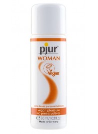 Лубрикант pjur WOMAN Vegan на водной основе - 30 мл. - Pjur - купить с доставкой во Владикавказе