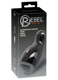 Черный мастурбатор Rebel Masturbator с нагревом - Orion - во Владикавказе купить с доставкой