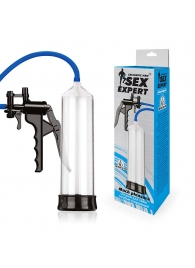 Прозрачная вакуумная помпа Sex Expert с насосом - Sex Expert - во Владикавказе купить с доставкой