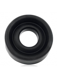 Чёрная силиконовая насадка на помпу размера M - Sex Expert - во Владикавказе купить с доставкой