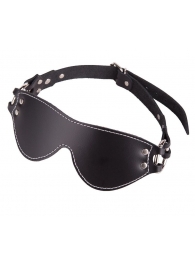 Маска из натуральной кожи с контрастной строчкой по краю - Sitabella - купить с доставкой во Владикавказе