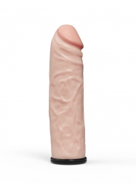 Телесная насадка на Harness с коннектором GREEN LINE - 15,5 см. - LOVETOY (А-Полимер) - купить с доставкой во Владикавказе