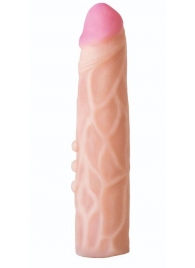 Насадка Harness с коннектором RED LINE - 21,5 см. - LOVETOY (А-Полимер) - купить с доставкой во Владикавказе