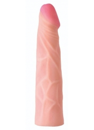 Телесная насадка на Harness с коннектором RED LINE - 19 см. - LOVETOY (А-Полимер) - купить с доставкой во Владикавказе