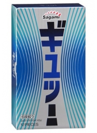 Презервативы Sagami 6 FIT V с волнообразной текстурой - 12 шт. - Sagami - купить с доставкой во Владикавказе