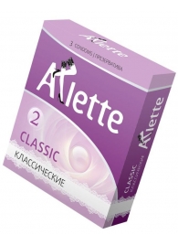 Классические презервативы Arlette Classic - 3 шт. - Arlette - купить с доставкой во Владикавказе