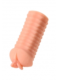 Мастурбатор-вагина ELEGANCE с ребрами на поверхности - KOKOS - во Владикавказе купить с доставкой