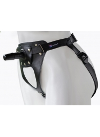 Универсальный мягкий пояс с насадкой Hard brutal BDSM-КОНСУЛ - 17 см. - LOVETOY (А-Полимер) - купить с доставкой во Владикавказе