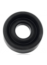 Черная гладкая насадка на помпу размера L - Sex Expert - во Владикавказе купить с доставкой