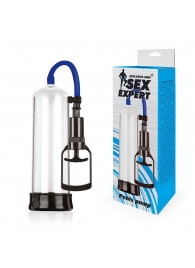 Прозрачная мужская вакуумная помпа Sex Expert - Sex Expert - во Владикавказе купить с доставкой