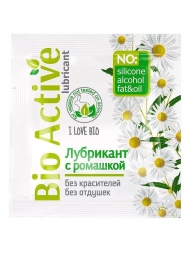 Пробник лубриканта на водной основе Bio Active - 3 гр. - Биоритм - купить с доставкой во Владикавказе