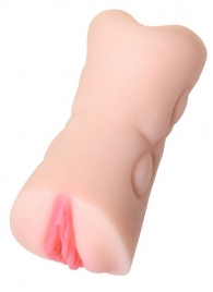 Телесный двусторонний мастурбатор Rich Fruit - вагина и анус - ToyFa - во Владикавказе купить с доставкой