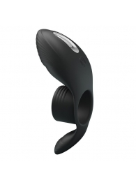 Черное кольцо на пенис с вибрацией Vibration Penis Sleeve - Baile - во Владикавказе купить с доставкой