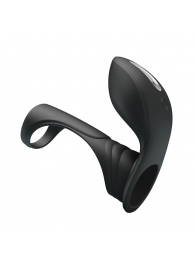 Черная насадка на пенис с вибрацией Vibration Penis Sleeve II - Baile - во Владикавказе купить с доставкой