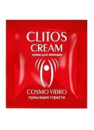 Пробник возбуждающего крема для женщин Clitos Cream - 1,5 гр. - Биоритм - купить с доставкой во Владикавказе
