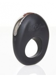 Черное эрекционное виброкольцо ATOM - Hot Octopuss - во Владикавказе купить с доставкой