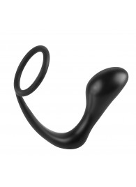 Эрекционное кольцо с анальной пробкой Ass-Gasm Cockring Plug - Pipedream - во Владикавказе купить с доставкой