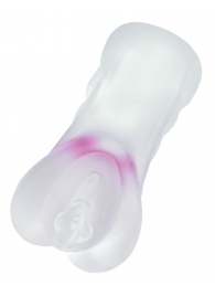 Прозрачный реалистичный мастурбатор Juicy Pussy Crystal Rose - ToyFa - во Владикавказе купить с доставкой