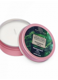 Массажная свеча  Малахитовый сон - БиоМед - купить с доставкой во Владикавказе