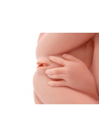 Реалистичный торс-девушка Hera 3 с тремя тугими отверстиями, вибрацией, ротацией и голосом - KOKOS - во Владикавказе купить с доставкой