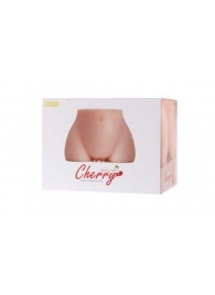 Мастурбатор-полуторс Cherry с вибрацией и двумя любовными тоннелями - KOKOS - во Владикавказе купить с доставкой