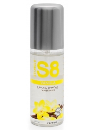 Лубрикант на водной основе Stimul8 Flavored Lube с ванильным ароматом - 125 мл. - Stimul8 - купить с доставкой во Владикавказе