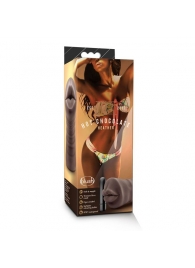 Коричневый мастурбатор-ротик Heather - Blush Novelties - во Владикавказе купить с доставкой